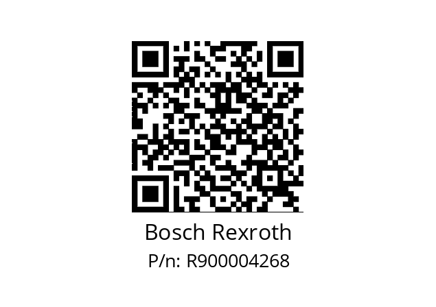   Bosch Rexroth R900004268