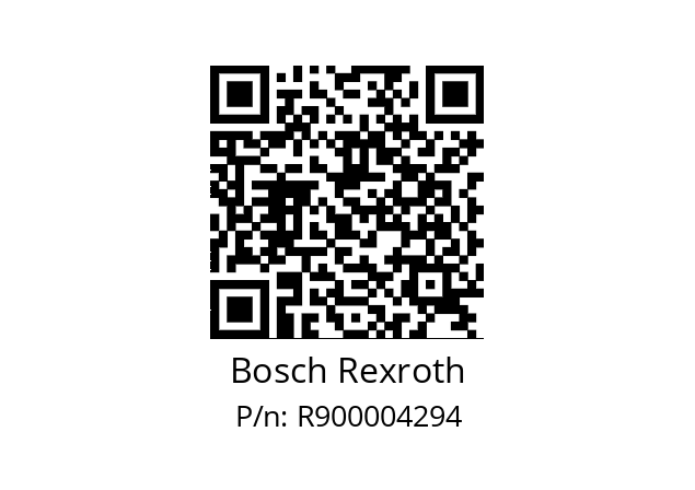   Bosch Rexroth R900004294