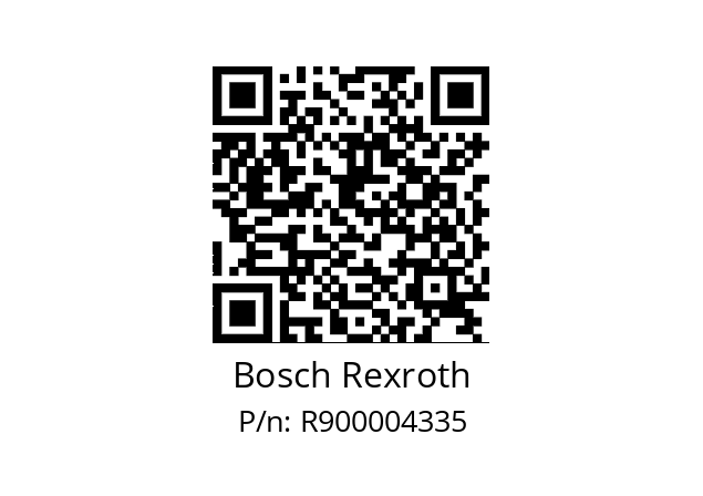   Bosch Rexroth R900004335