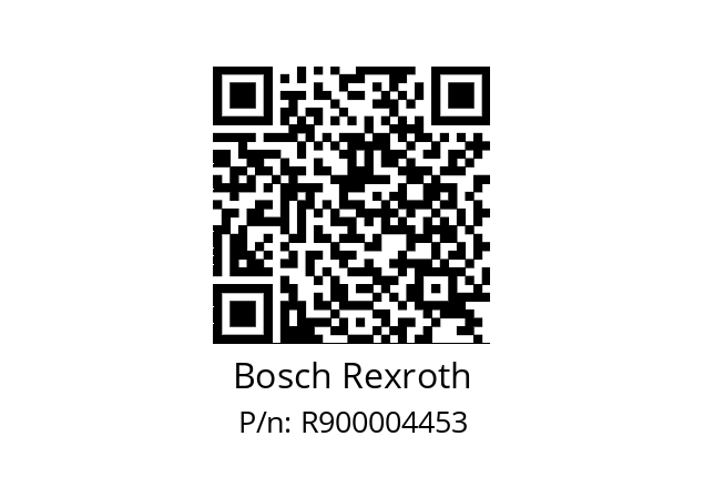   Bosch Rexroth R900004453