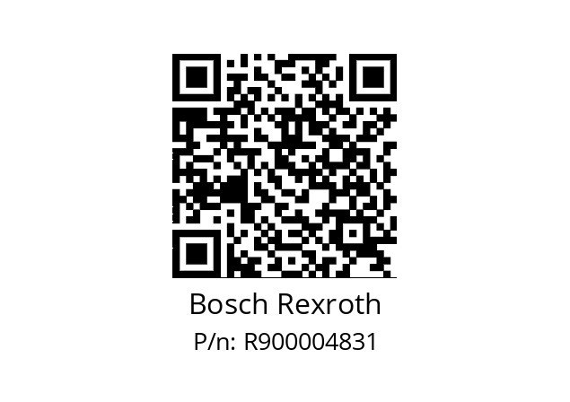   Bosch Rexroth R900004831