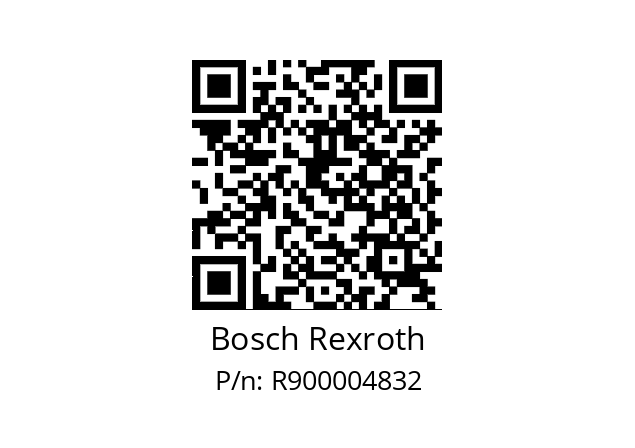   Bosch Rexroth R900004832