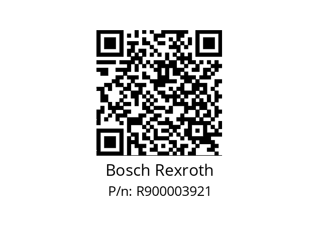   Bosch Rexroth R900003921