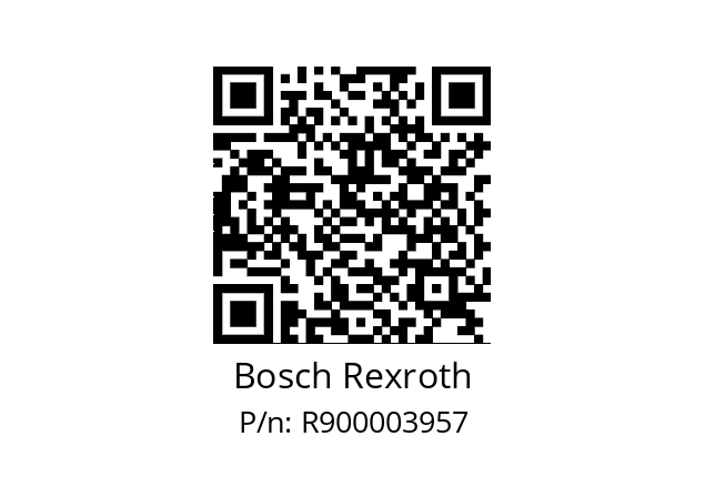   Bosch Rexroth R900003957