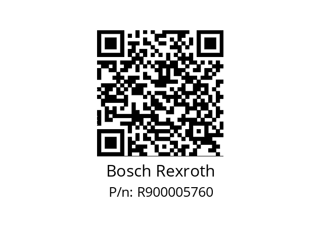   Bosch Rexroth R900005760