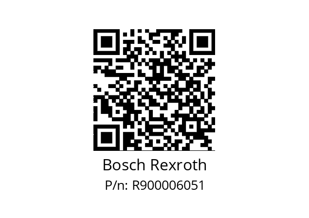   Bosch Rexroth R900006051