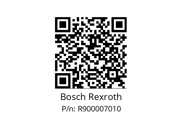   Bosch Rexroth R900007010