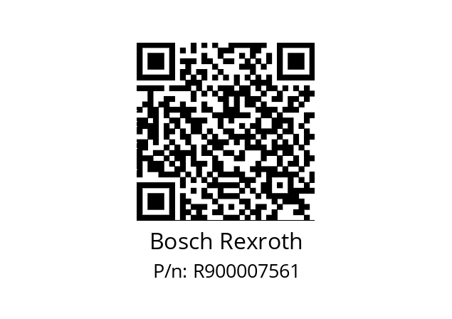   Bosch Rexroth R900007561