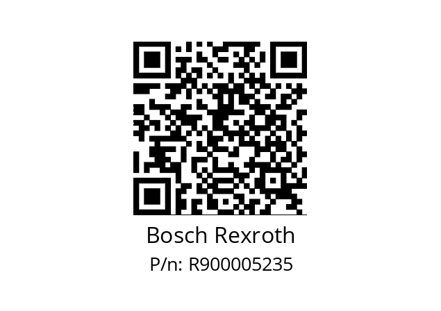   Bosch Rexroth R900005235