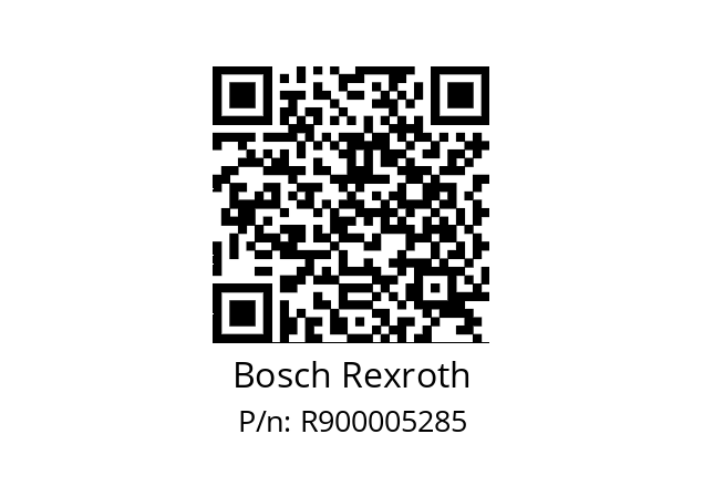   Bosch Rexroth R900005285