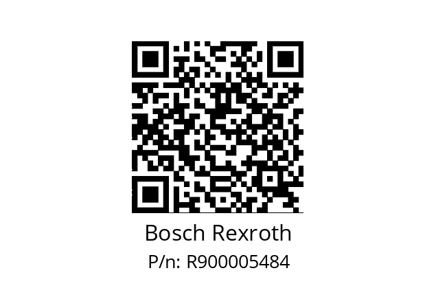   Bosch Rexroth R900005484