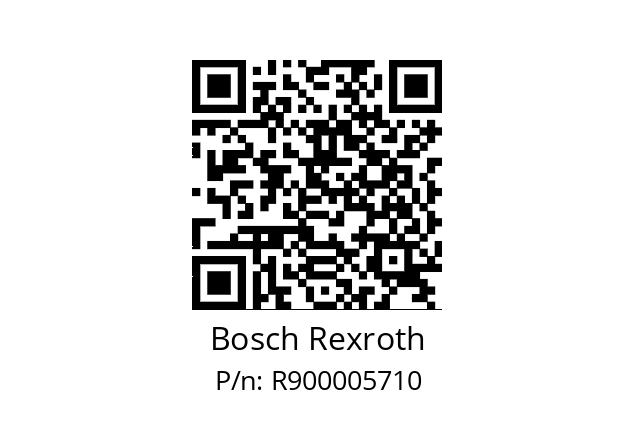   Bosch Rexroth R900005710