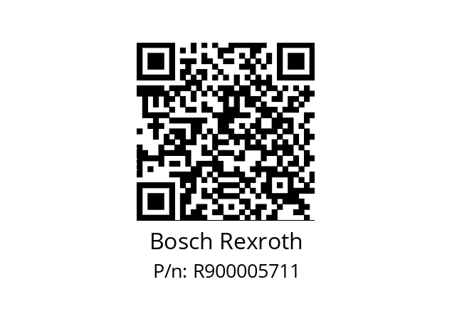   Bosch Rexroth R900005711