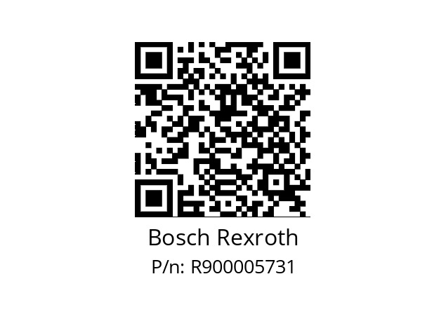   Bosch Rexroth R900005731