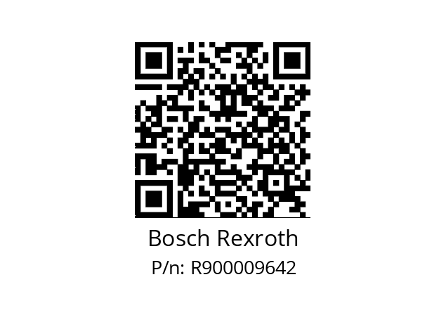   Bosch Rexroth R900009642