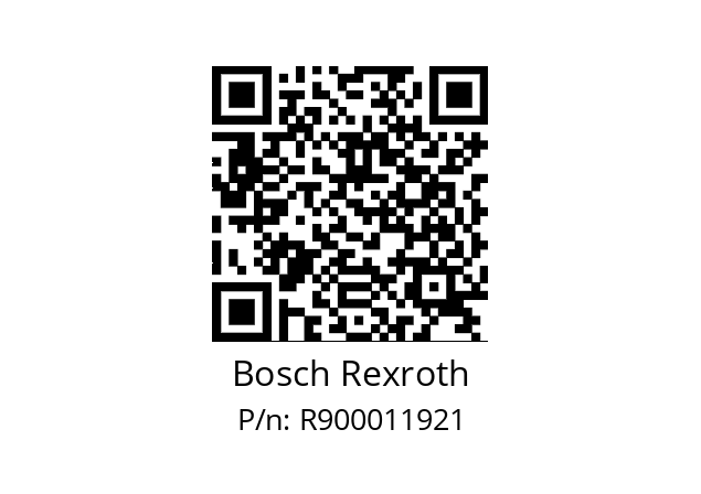   Bosch Rexroth R900011921