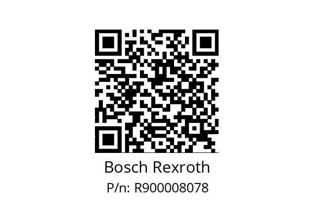   Bosch Rexroth R900008078