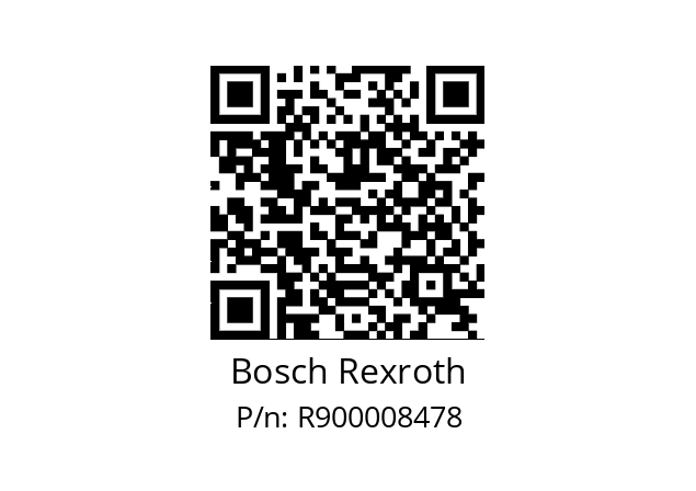   Bosch Rexroth R900008478