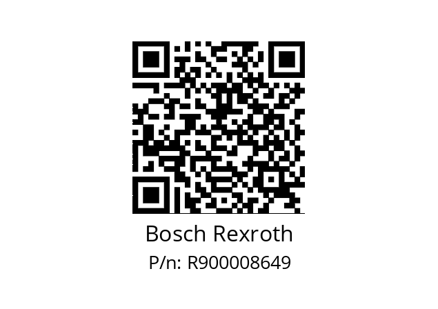   Bosch Rexroth R900008649