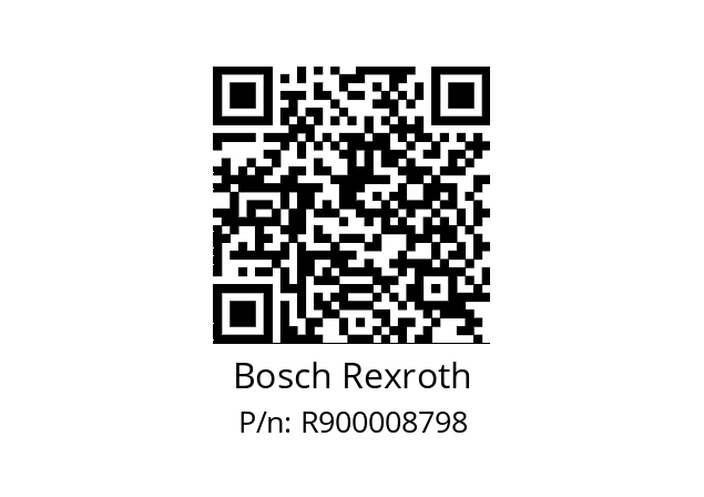   Bosch Rexroth R900008798