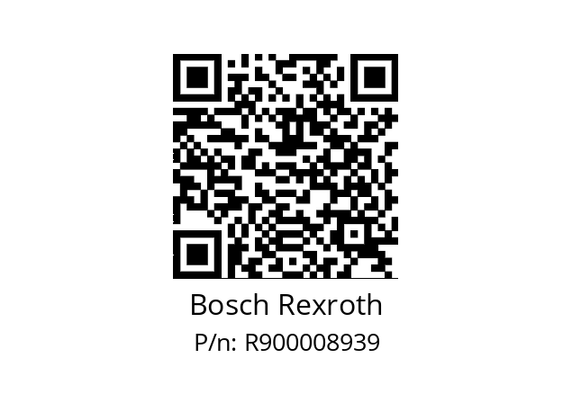   Bosch Rexroth R900008939