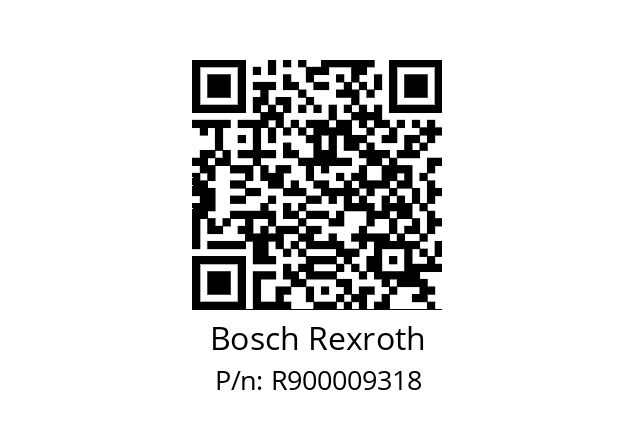   Bosch Rexroth R900009318