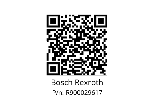   Bosch Rexroth R900029617