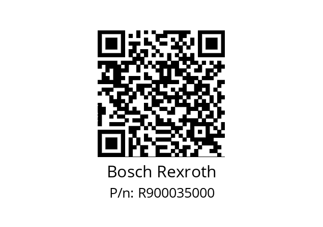   Bosch Rexroth R900035000