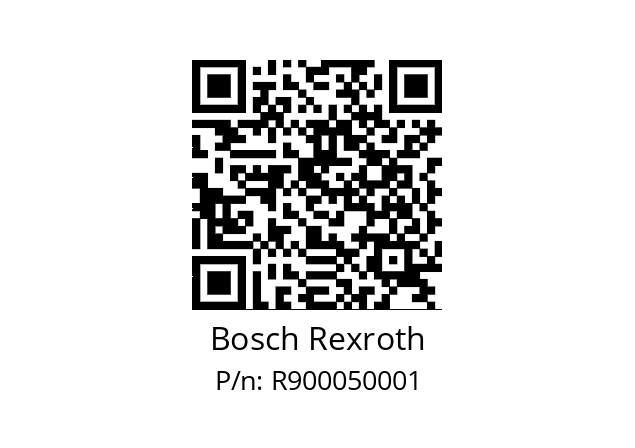   Bosch Rexroth R900050001