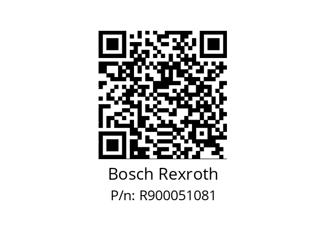   Bosch Rexroth R900051081