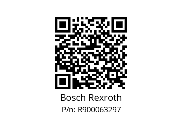   Bosch Rexroth R900063297