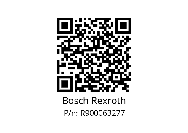   Bosch Rexroth R900063277