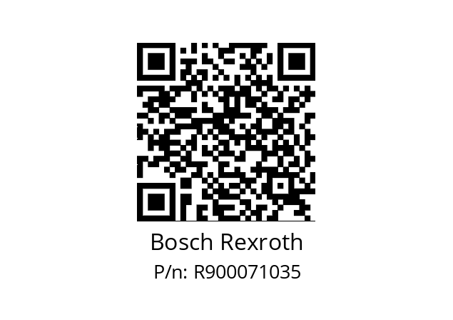   Bosch Rexroth R900071035