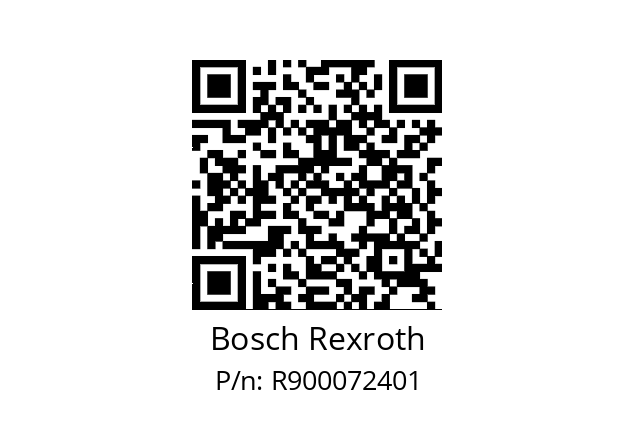   Bosch Rexroth R900072401