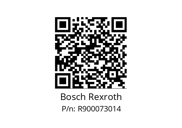   Bosch Rexroth R900073014