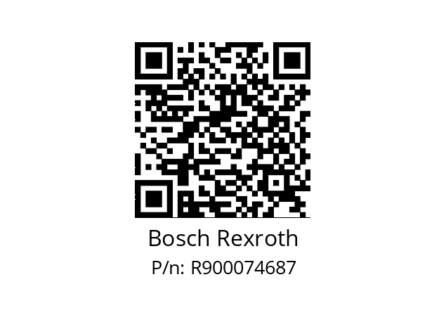   Bosch Rexroth R900074687