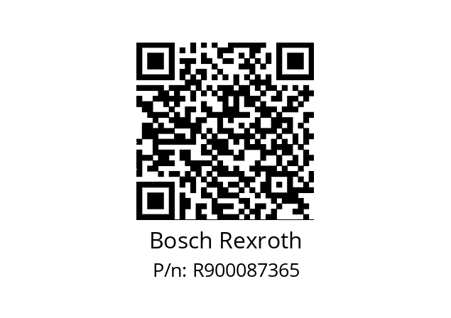   Bosch Rexroth R900087365