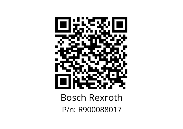   Bosch Rexroth R900088017