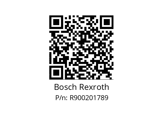   Bosch Rexroth R900201789