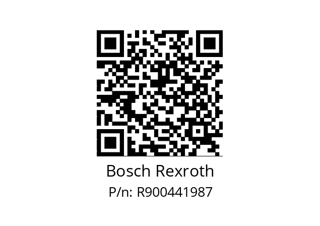   Bosch Rexroth R900441987