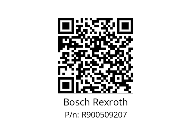   Bosch Rexroth R900509207