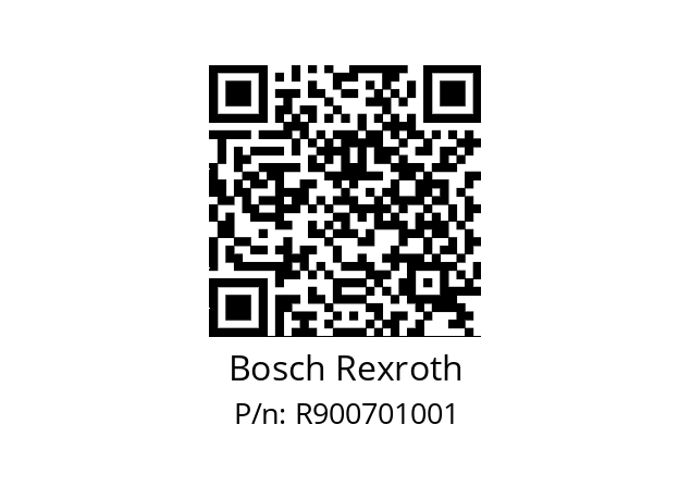   Bosch Rexroth R900701001