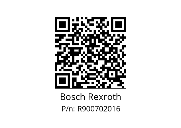   Bosch Rexroth R900702016