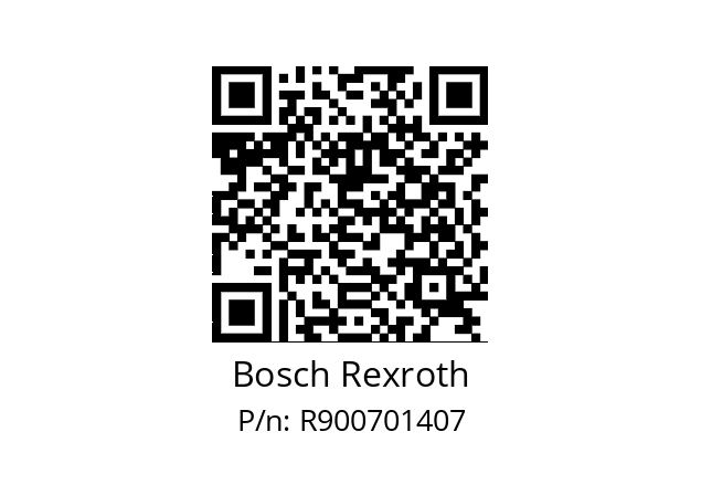   Bosch Rexroth R900701407