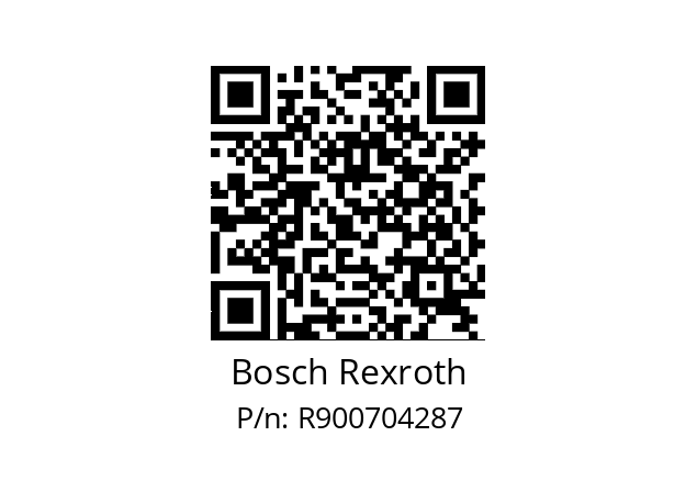   Bosch Rexroth R900704287