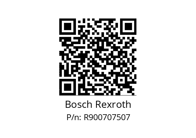   Bosch Rexroth R900707507