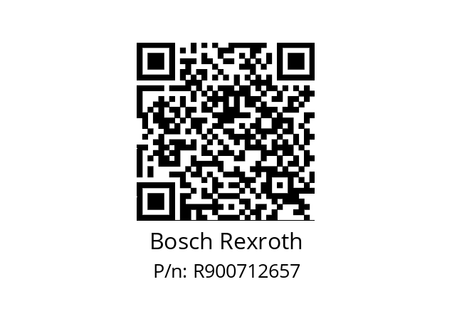   Bosch Rexroth R900712657