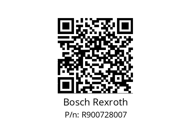   Bosch Rexroth R900728007