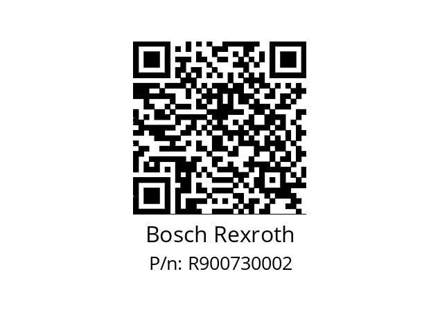   Bosch Rexroth R900730002