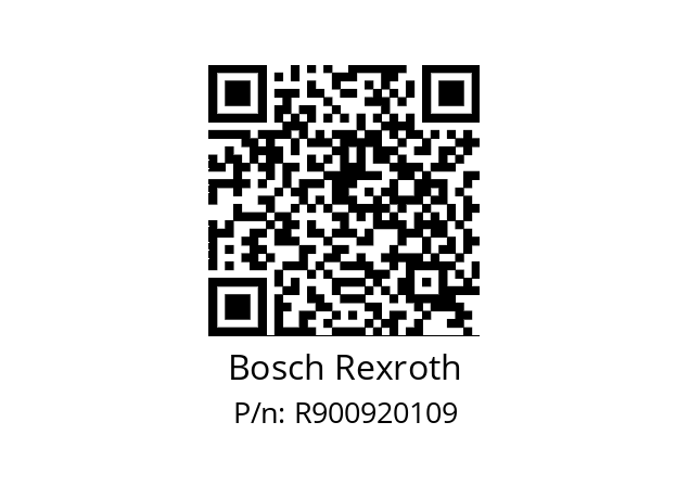   Bosch Rexroth R900920109